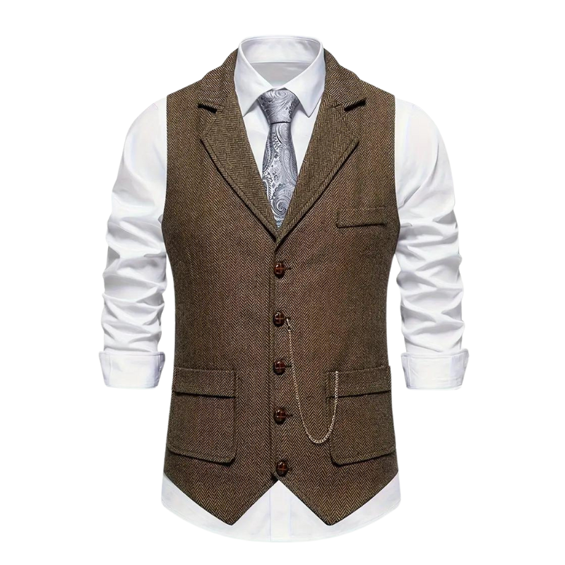 Elegant en vintage vest voor heren met klassieke charme en tijdloze verfijning | Morris