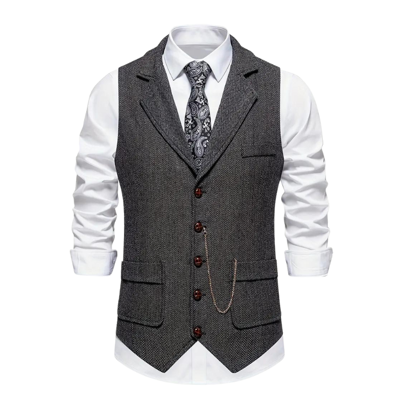 Elegant en vintage vest voor heren met klassieke charme en tijdloze verfijning | Morris