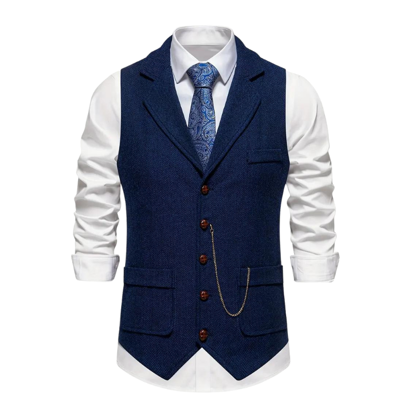 Elegant en vintage vest voor heren met klassieke charme en tijdloze verfijning | Morris
