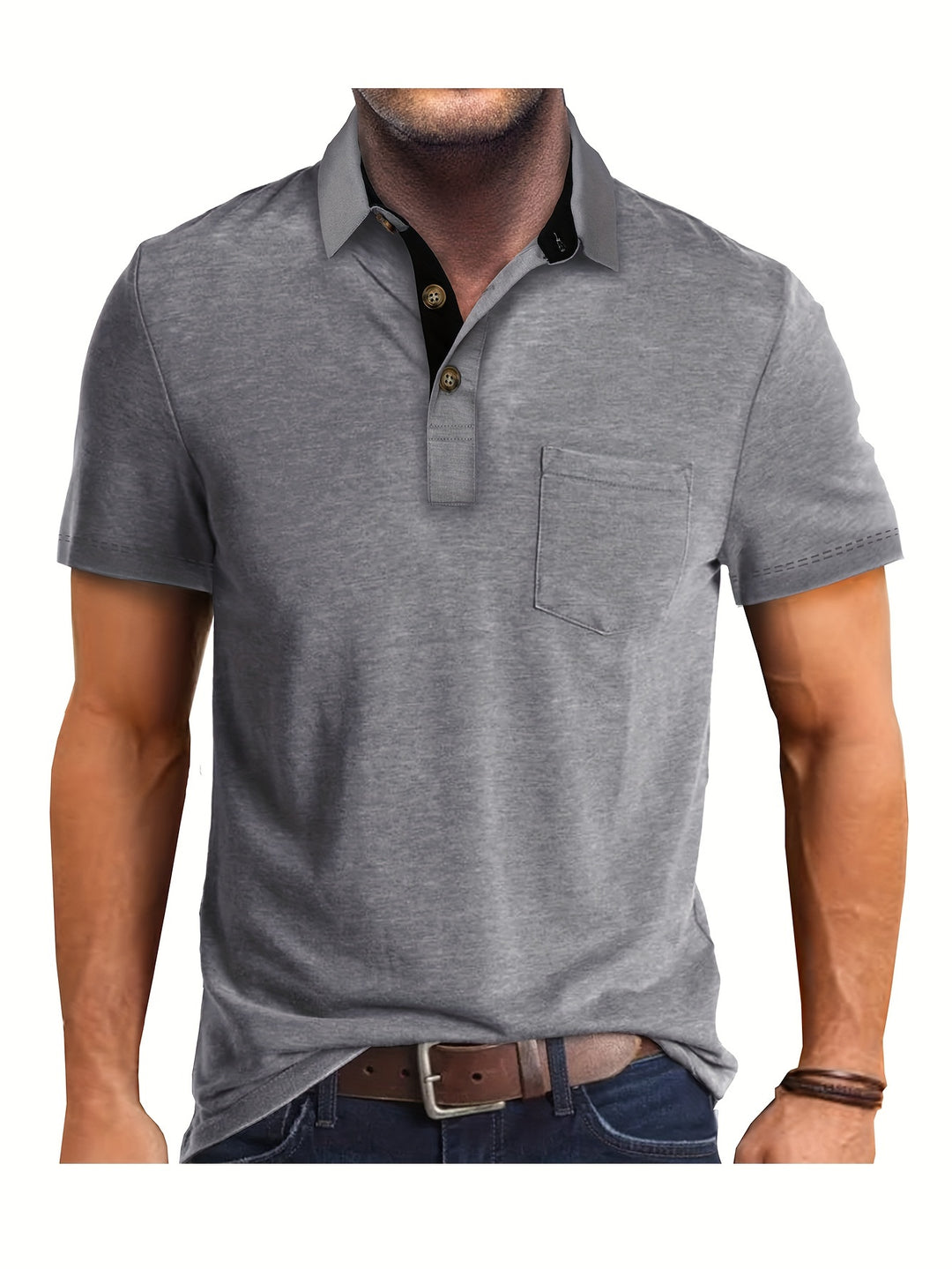 Heren Overhemd | Korte Mouw | Stijlvol & Lichtgewicht | Casual & Sportief