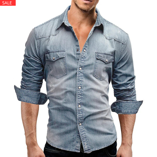Max | Klassieke Spijkerblouse