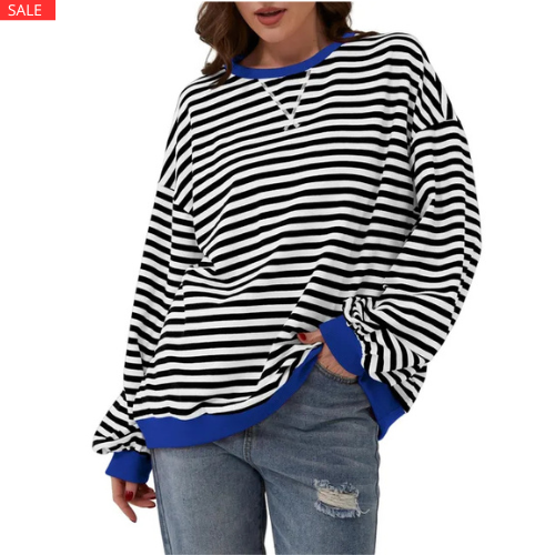 Elin | Relaxed Stripe Sweater