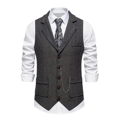 Elegant en vintage vest voor heren met klassieke charme en tijdloze verfijning | Morris