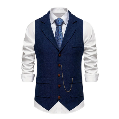 Elegant en vintage vest voor heren met klassieke charme en tijdloze verfijning | Morris