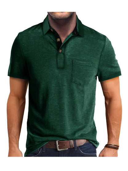 Heren Overhemd | Korte Mouw | Stijlvol & Lichtgewicht | Casual & Sportief
