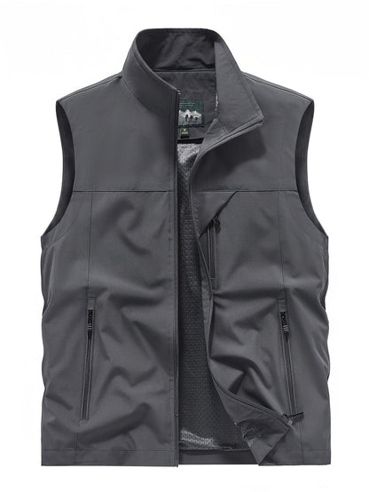 Heren Sportvest | Lichtgewicht & Ademend | Mouwloos Outdoor Vest | Polyester