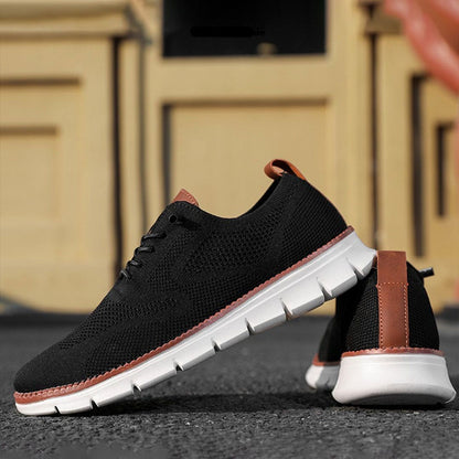 Lichtgewicht en ademende casual sneakers voor mannen met anti-slip ontwerp | Jorn