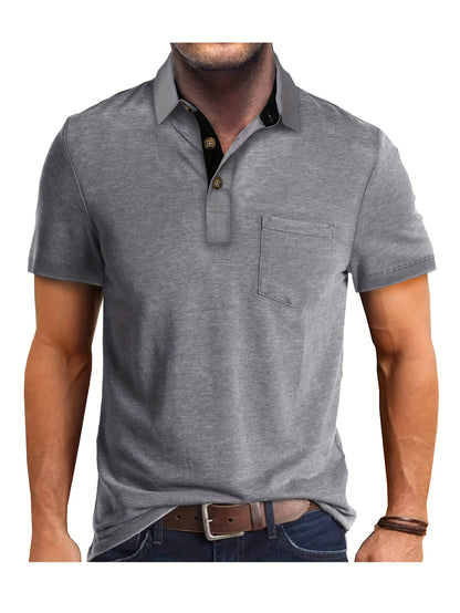 Heren Overhemd | Korte Mouw | Stijlvol & Lichtgewicht | Casual & Sportief